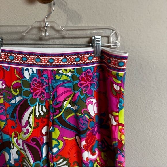 Trina Turk | Size Small | printed swim suit coverup pants - Picture 4 of 8
